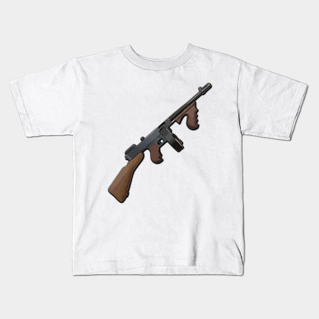 Thompson Kids T-Shirt by TortillaChief